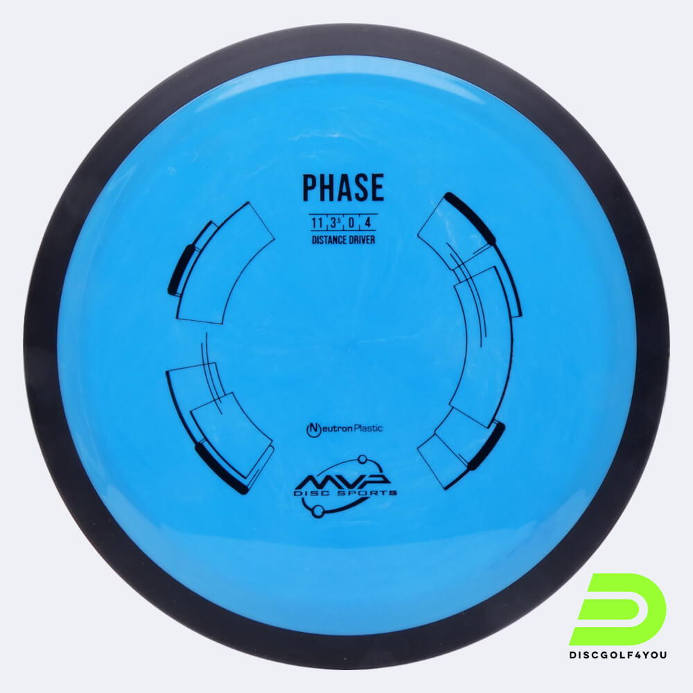 MVP Phase in blue, neutron plastic MVP Phase in blue, neutron plastic