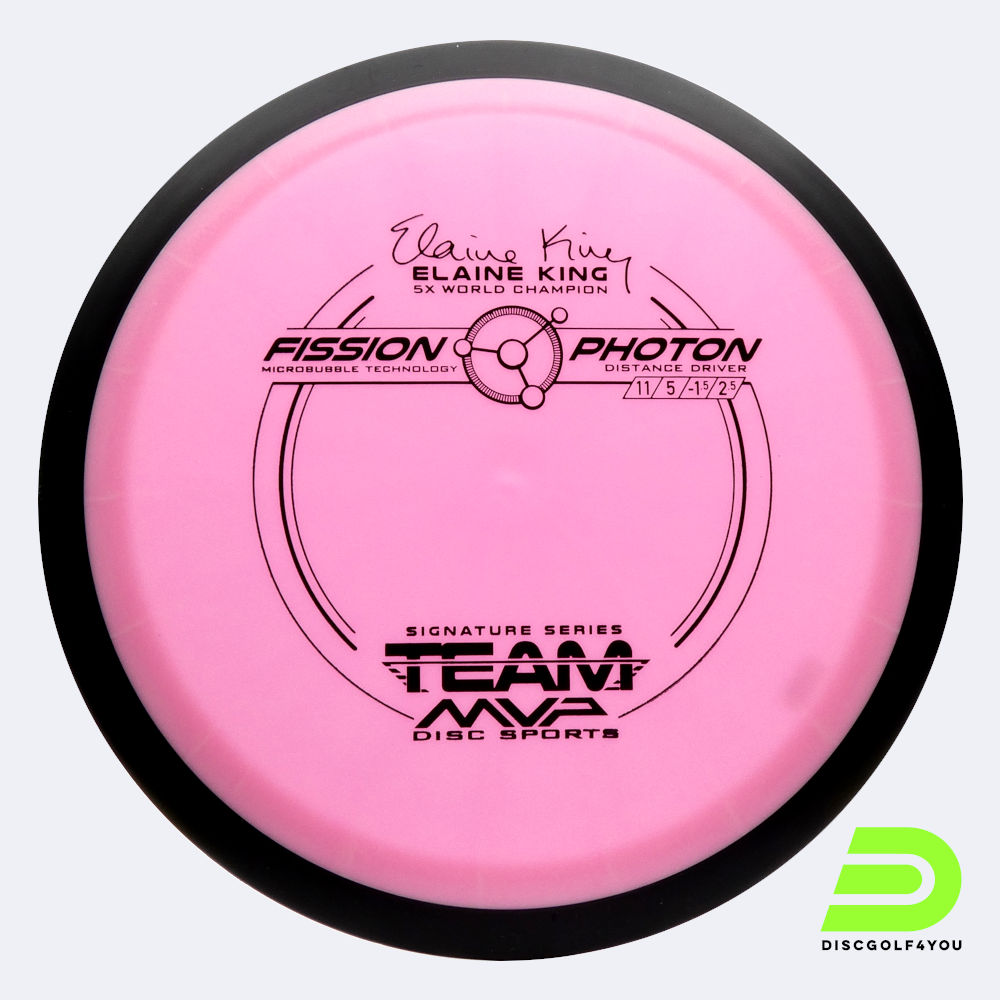 MVP Photon Elaine King in pink, fission plastic MVP Photon Elaine King in pink, fission plastic