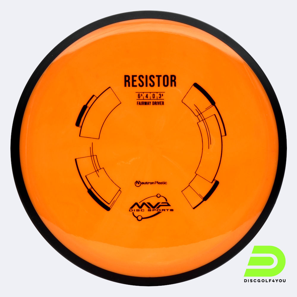 MVP Resistor in classic-orange, neutron plastic MVP Resistor in classic-orange, neutron plastic