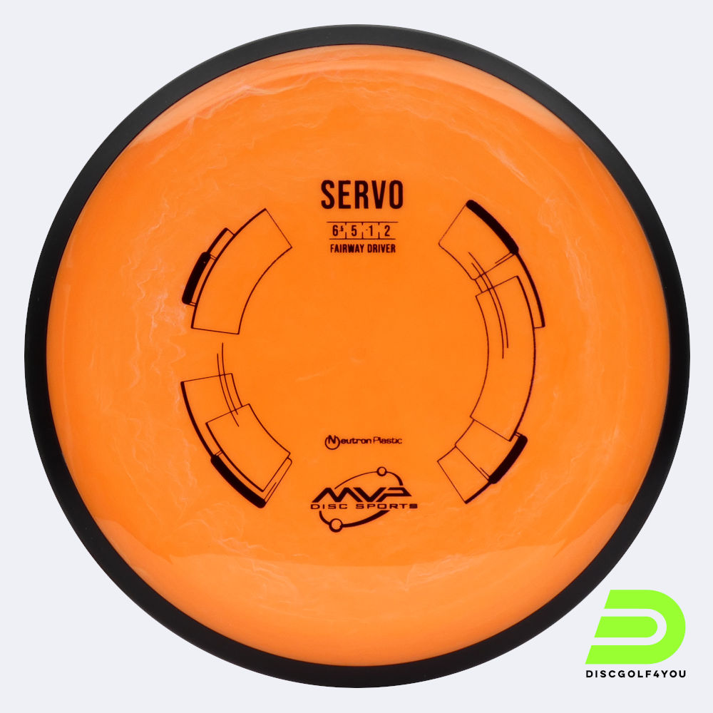 MVP Servo in classic-orange, neutron plastic MVP Servo in classic-orange, neutron plastic