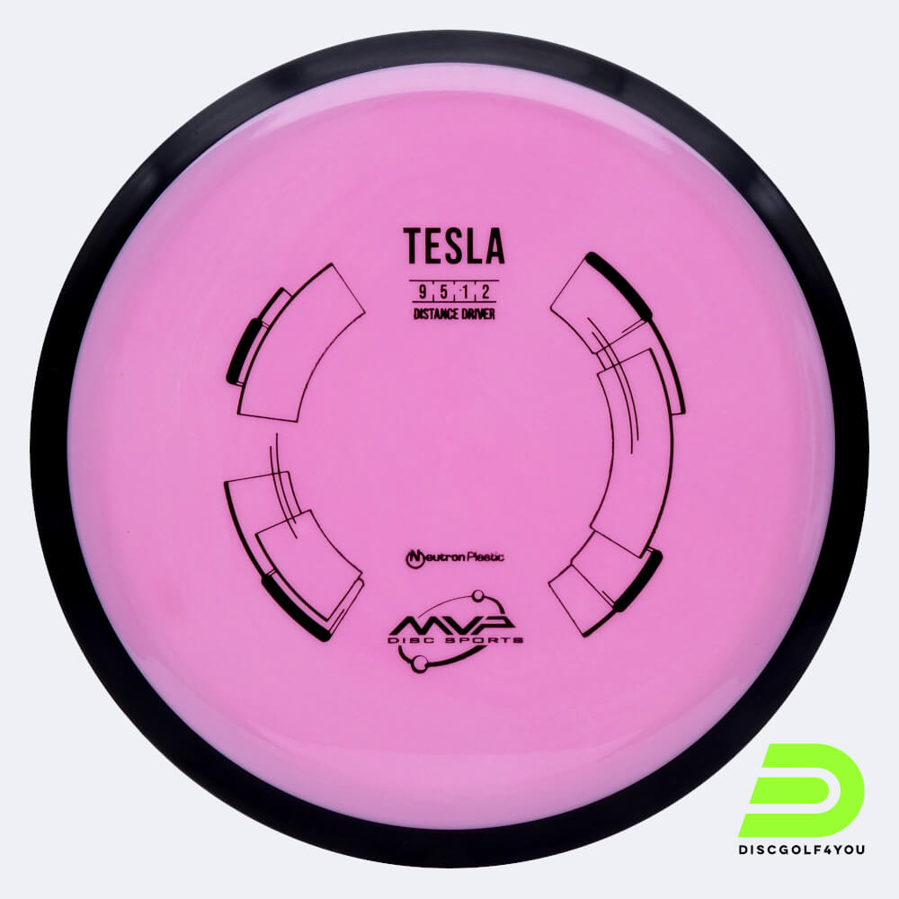 MVP Tesla in pink, neutron plastic MVP Tesla in pink, neutron plastic