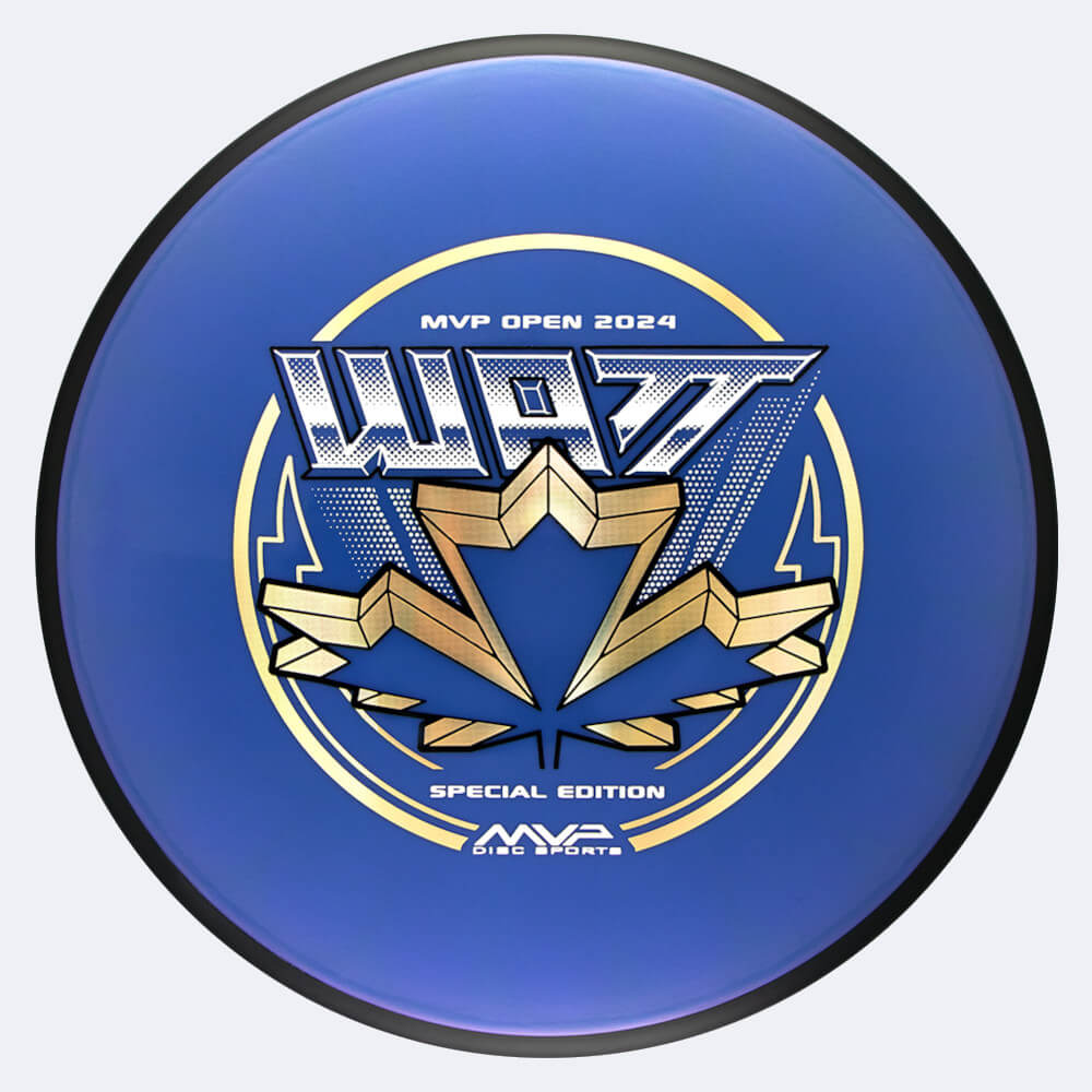 MVP Watt MVP Open in blue, plasma soft plastic MVP Watt MVP Open in blue, plasma soft plastic