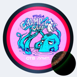 MVP Wave OTB Open in pink, particle glow proton plastic and glow effect