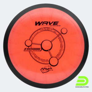 MVP Wave in red, fission plastic