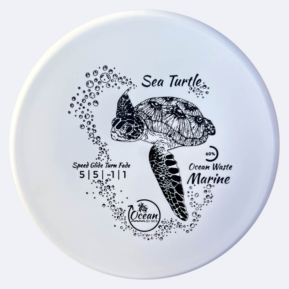 ocean discs sea turtle in weiss, im ocean waste marine kunststoff und ohne spezialeffekt Ocean Discs Sea Turtle in weiss, im Ocean Waste Marine Kunststoff und ohne Spezialeffekt