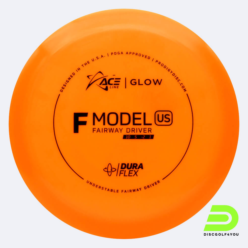 prodigy ace line f us in orange, im duraflex glow kunststoff und glow spezialeffekt Prodigy ACE Line F US in orange, im Duraflex GLOW Kunststoff und glow Spezialeffekt