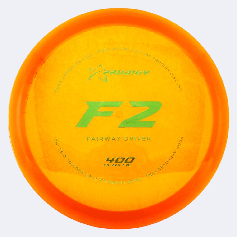Prodigy F2 in classic-orange, 400 plastic Prodigy F2 in classic-orange, 400 plastic
