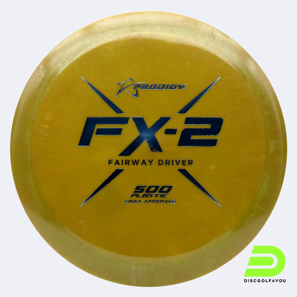 Prodigy FX-2 in gold, 500 plastic Prodigy FX-2 in gold, 500 plastic