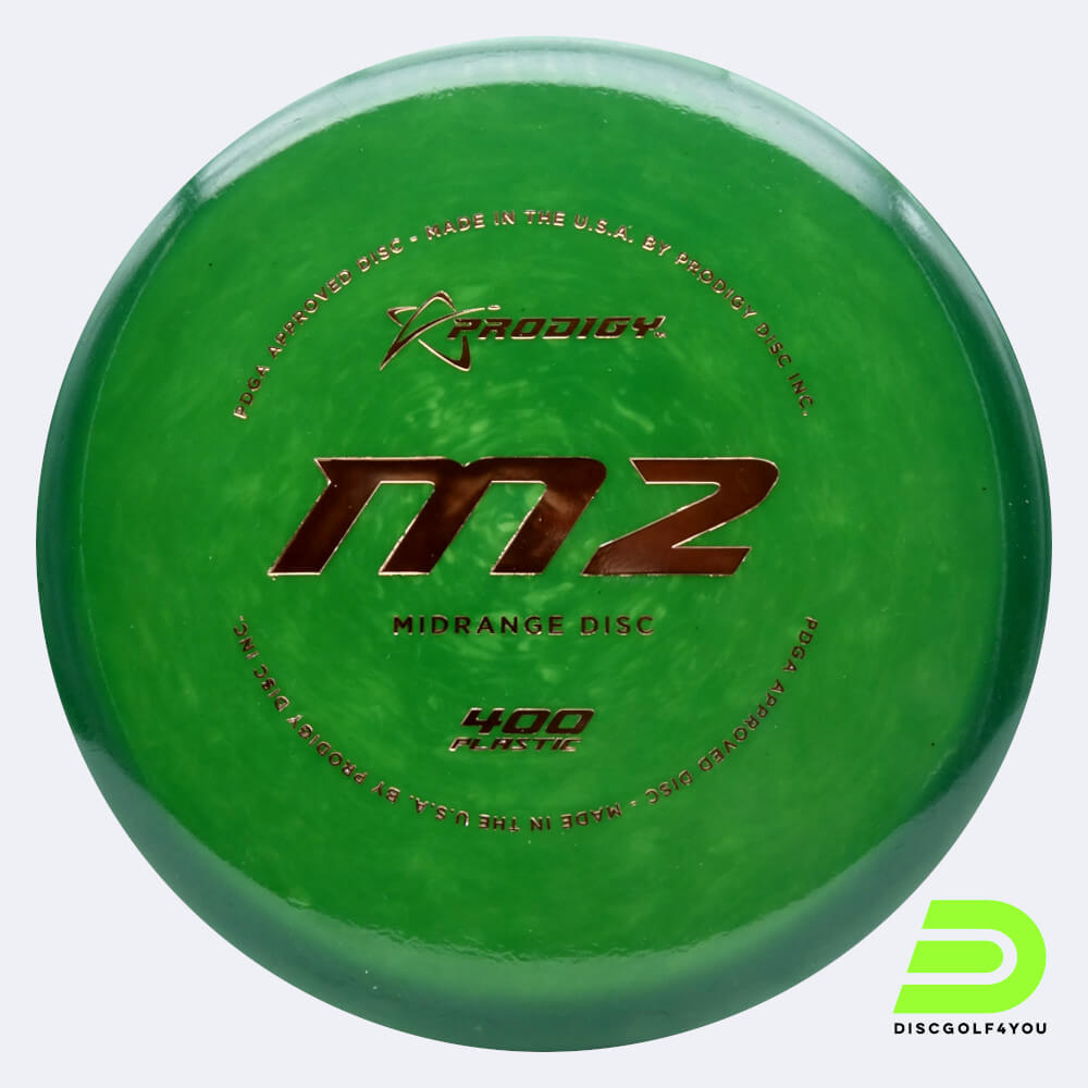 Prodigy M2 in green, 400 plastic Prodigy M2 in green, 400 plastic