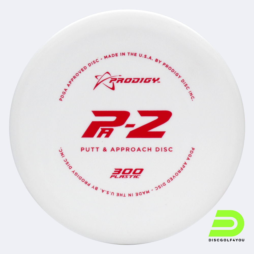 Prodigy PA-2 in white, 300 plastic Prodigy PA-2 in white, 300 plastic