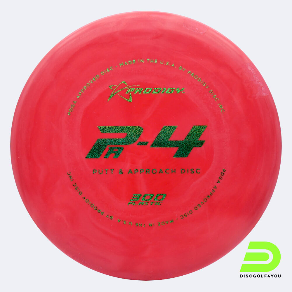 Prodigy PA-4 in pink, 300 plastic Prodigy PA-4 in pink, 300 plastic