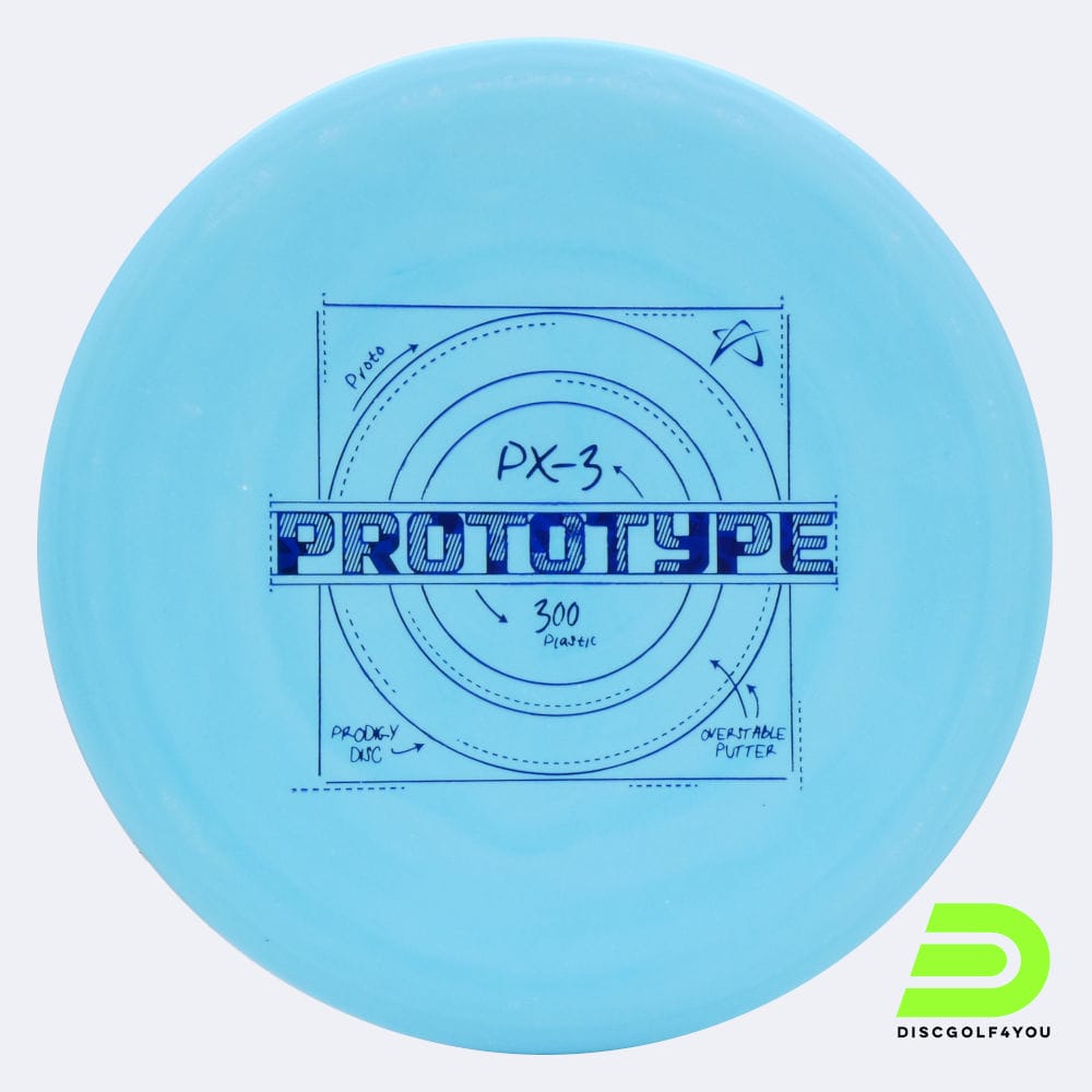Prodigy PX-3 - Prototype in blue, 300 plastic Prodigy PX-3 - Prototype in blue, 300 plastic