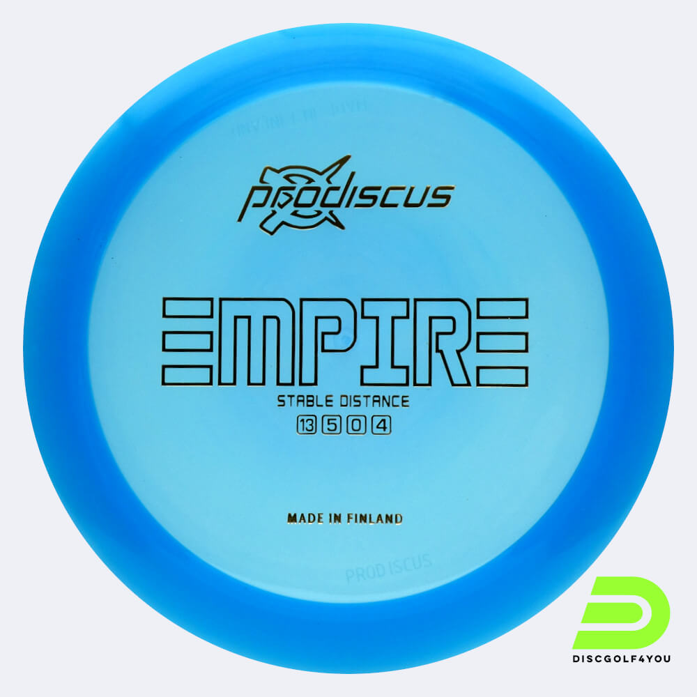prodiscus empire in hellblau, im premium kunststoff und ohne spezialeffekt Prodiscus Empire in hellblau, im Premium Kunststoff und ohne Spezialeffekt