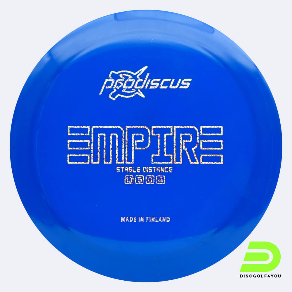 Prodiscus Empire in blue, ultrium plastic Prodiscus Empire in blue, ultrium plastic