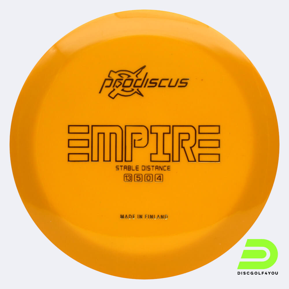 Prodiscus Empire in classic-orange, ultrium plastic Prodiscus Empire in classic-orange, ultrium plastic