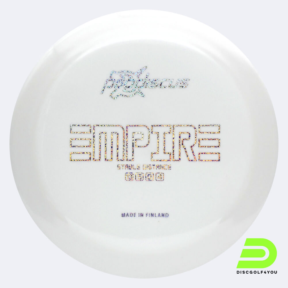 prodiscus empire in weiss, im ultrium kunststoff und ohne spezialeffekt Prodiscus Empire in weiss, im Ultrium Kunststoff und ohne Spezialeffekt