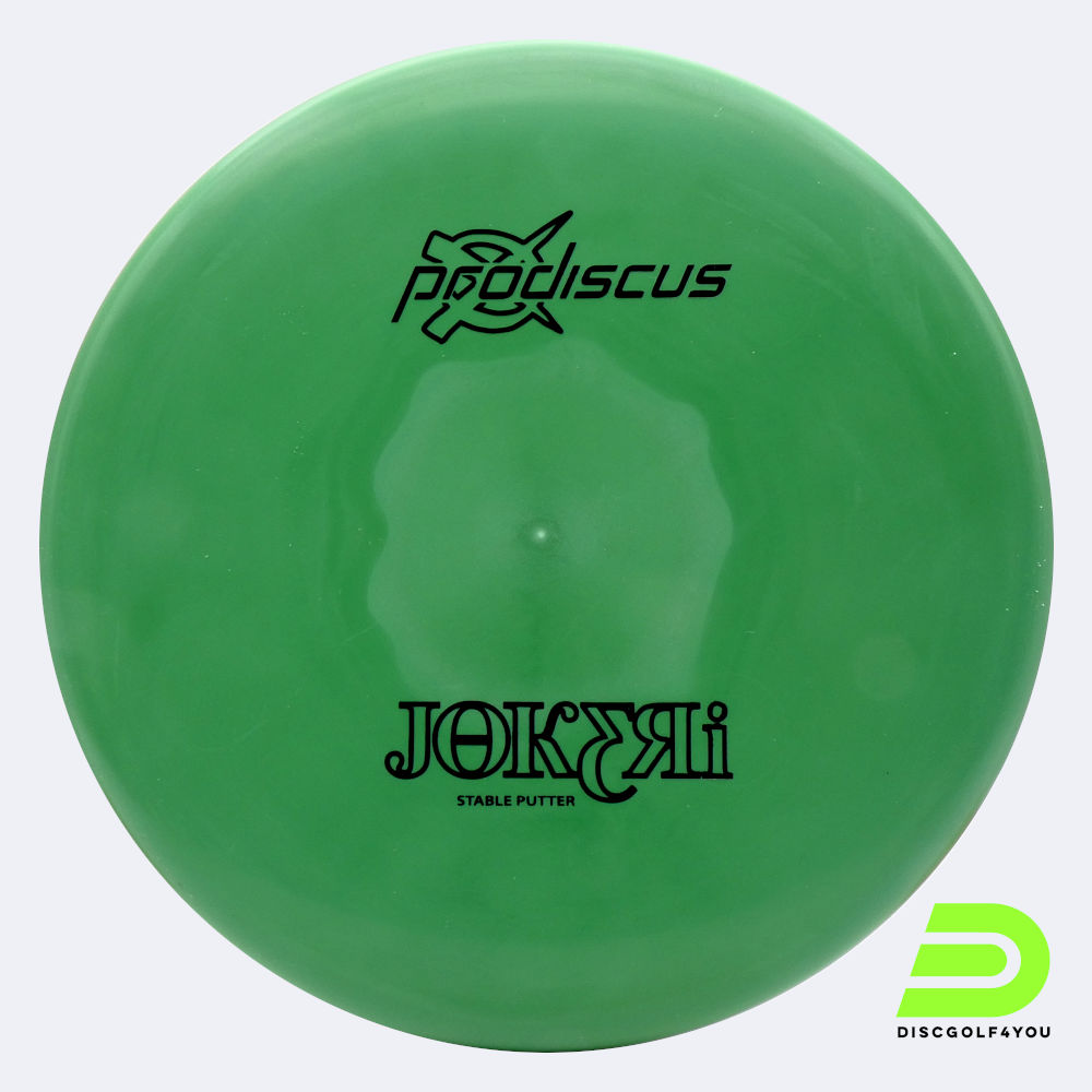 Prodiscus Jokeri in green, basic plastic Prodiscus Jokeri in green, basic plastic