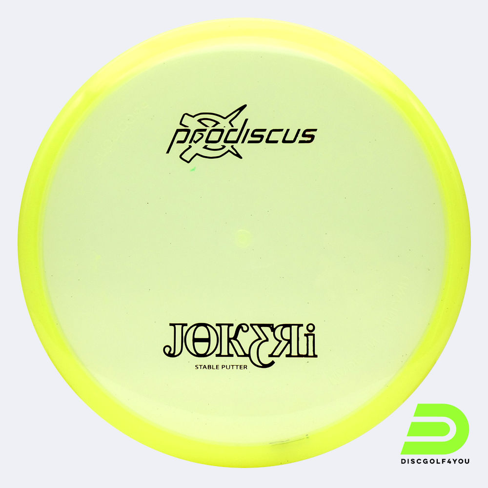 Prodiscus Jokeri in yellow, premium plastic Prodiscus Jokeri in yellow, premium plastic