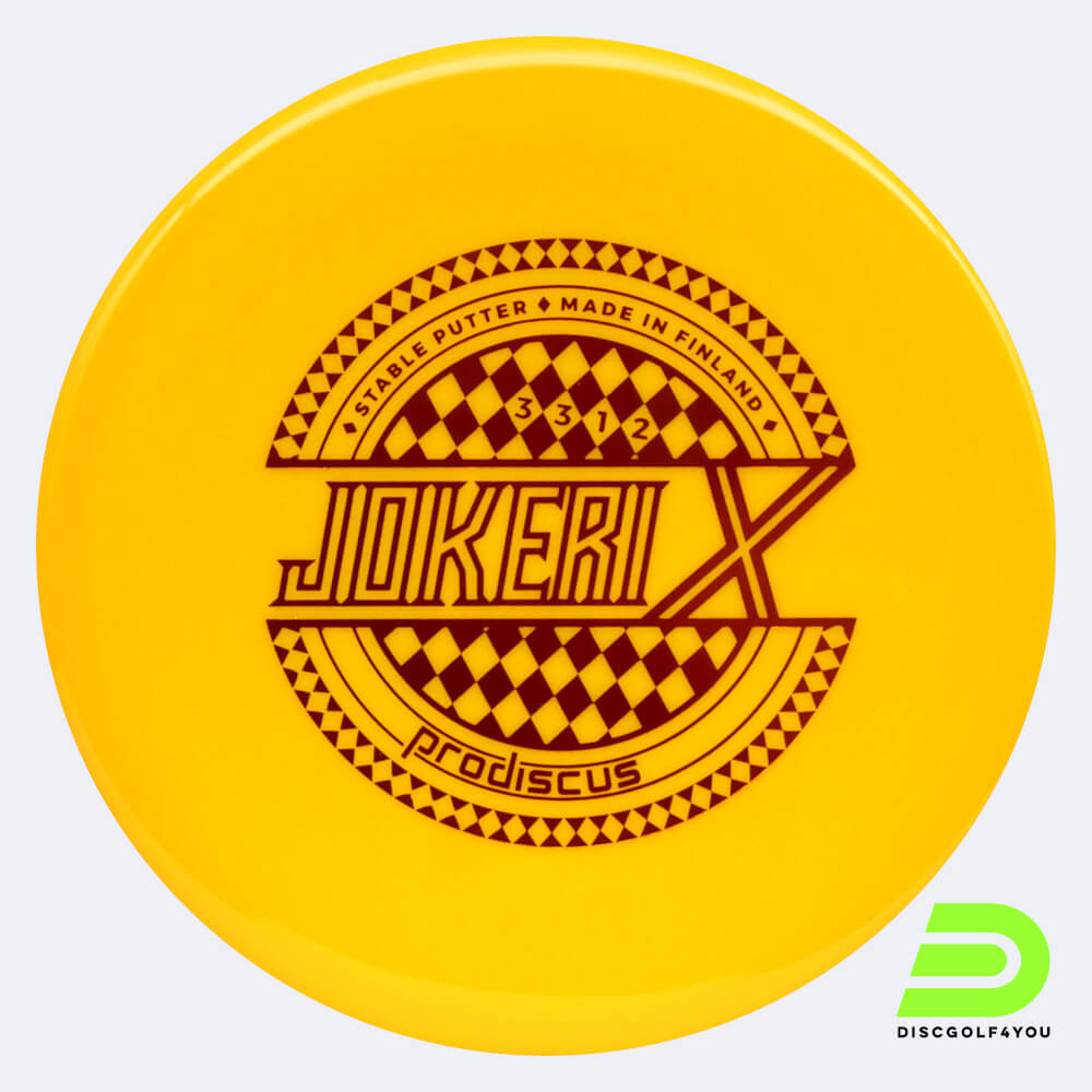 Prodiscus JokeriX in classic-orange, ultrium plastic Prodiscus JokeriX in classic-orange, ultrium plastic