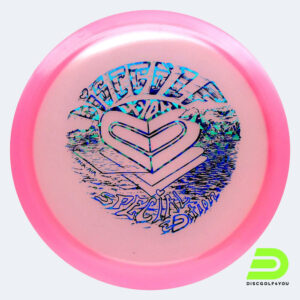 Prodiscus Laseri - Discgolf4you Series in pink, glow plastic and glow effect