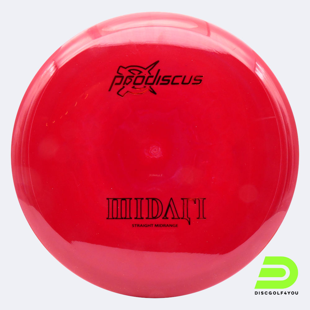 prodiscus midari in rot, im ultrium kunststoff und ohne spezialeffekt Prodiscus Midari in rot, im Ultrium Kunststoff und ohne Spezialeffekt