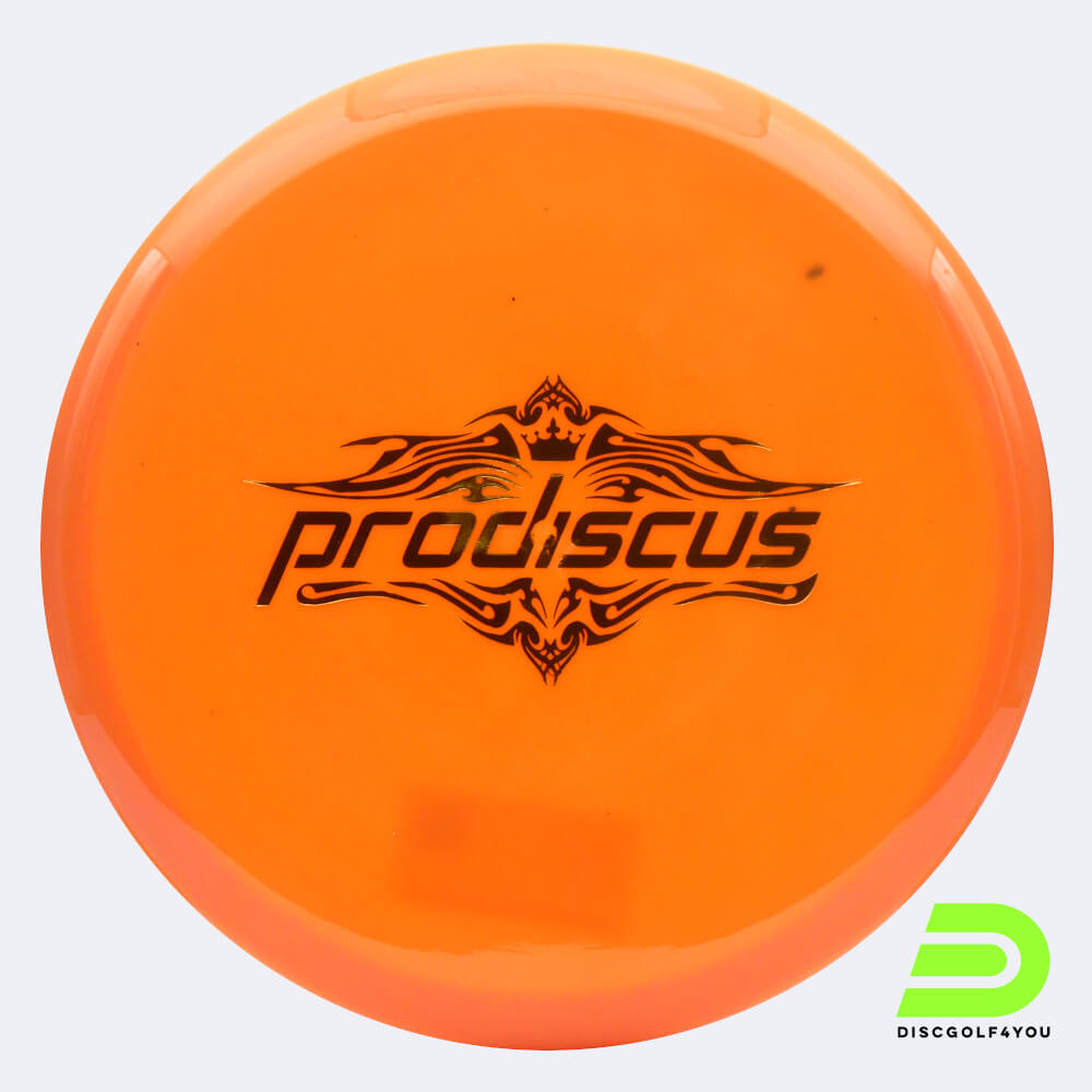 Prodiscus MidariX in classic-orange, ultrium plastic and first run effect Prodiscus MidariX in classic-orange, ultrium plastic and first run effect