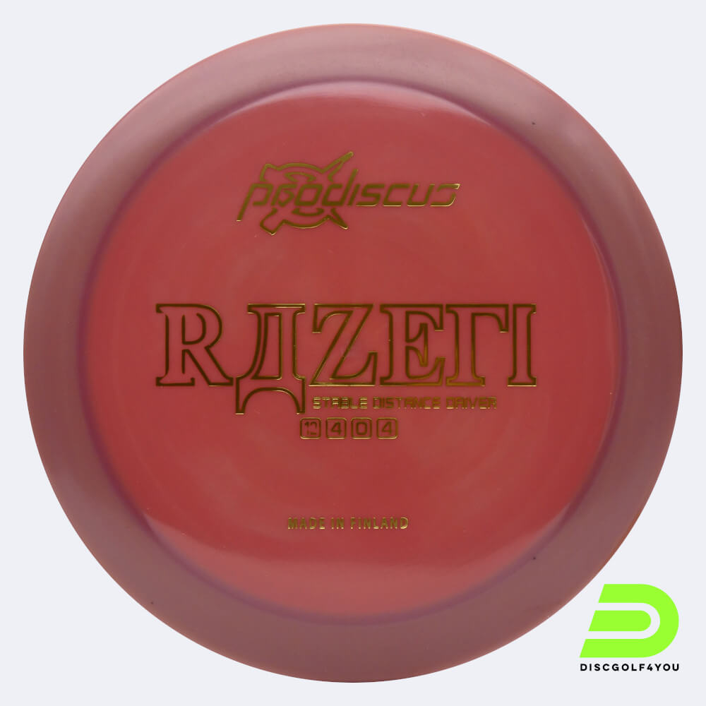 Prodiscus Razeri in pink, ultrium plastic Prodiscus Razeri in pink, ultrium plastic