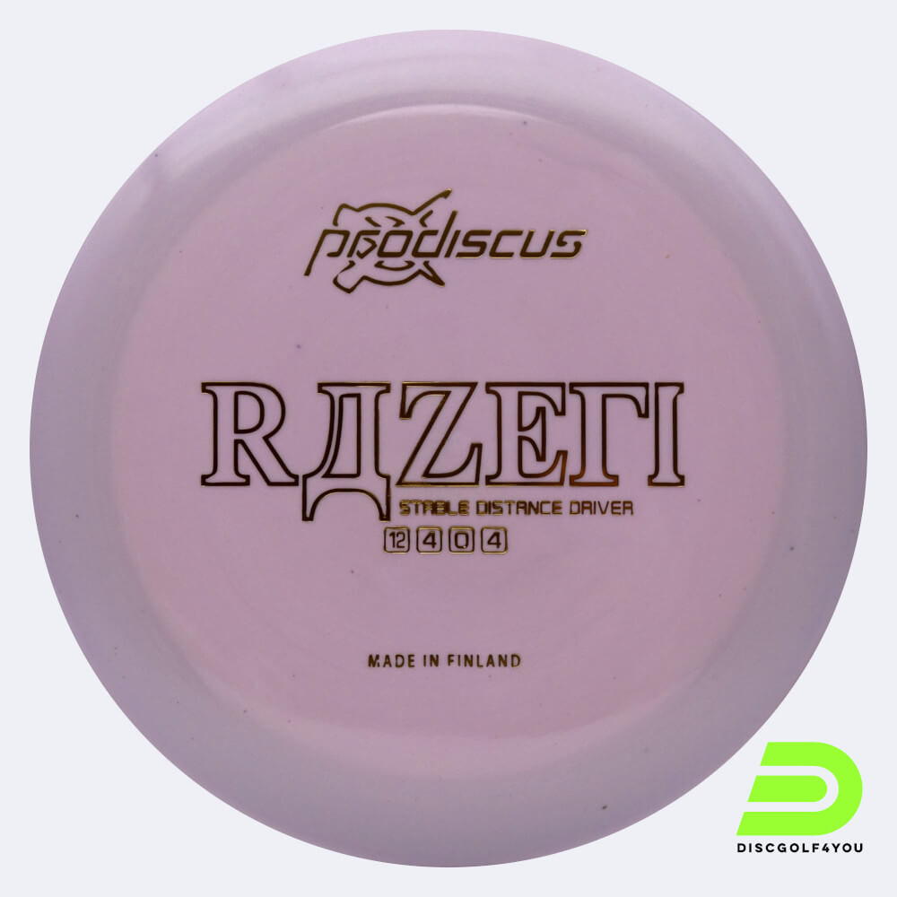 Prodiscus Razeri in purple, ultrium plastic Prodiscus Razeri in purple, ultrium plastic