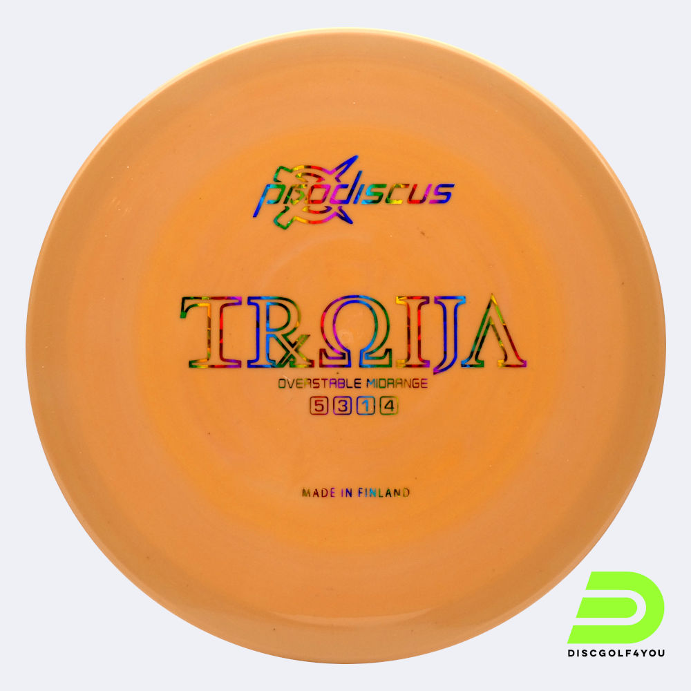 Prodiscus Troija in classic-orange, ultrium plastic Prodiscus Troija in classic-orange, ultrium plastic