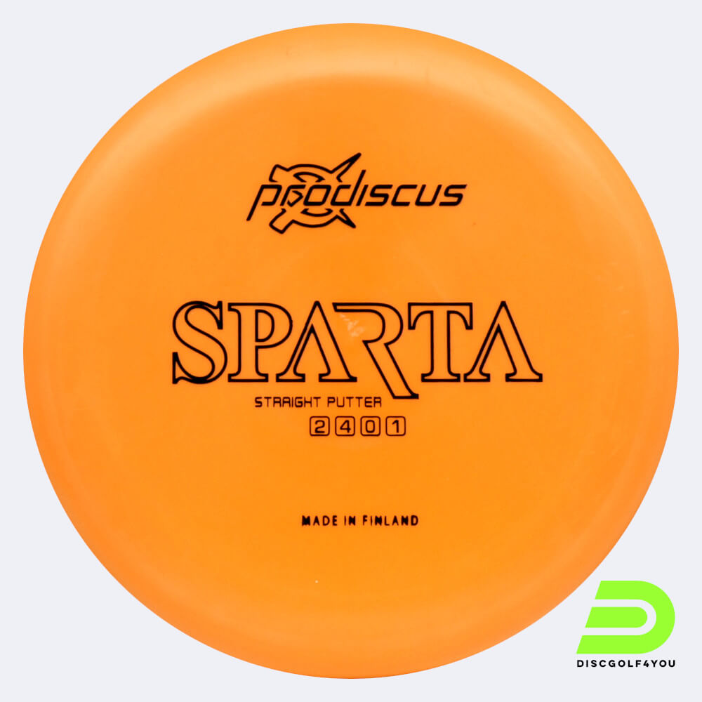 prodiscus sparta in orange, im basic hard kunststoff und ohne spezialeffekt Prodiscus Sparta in orange, im Basic hard Kunststoff und ohne Spezialeffekt