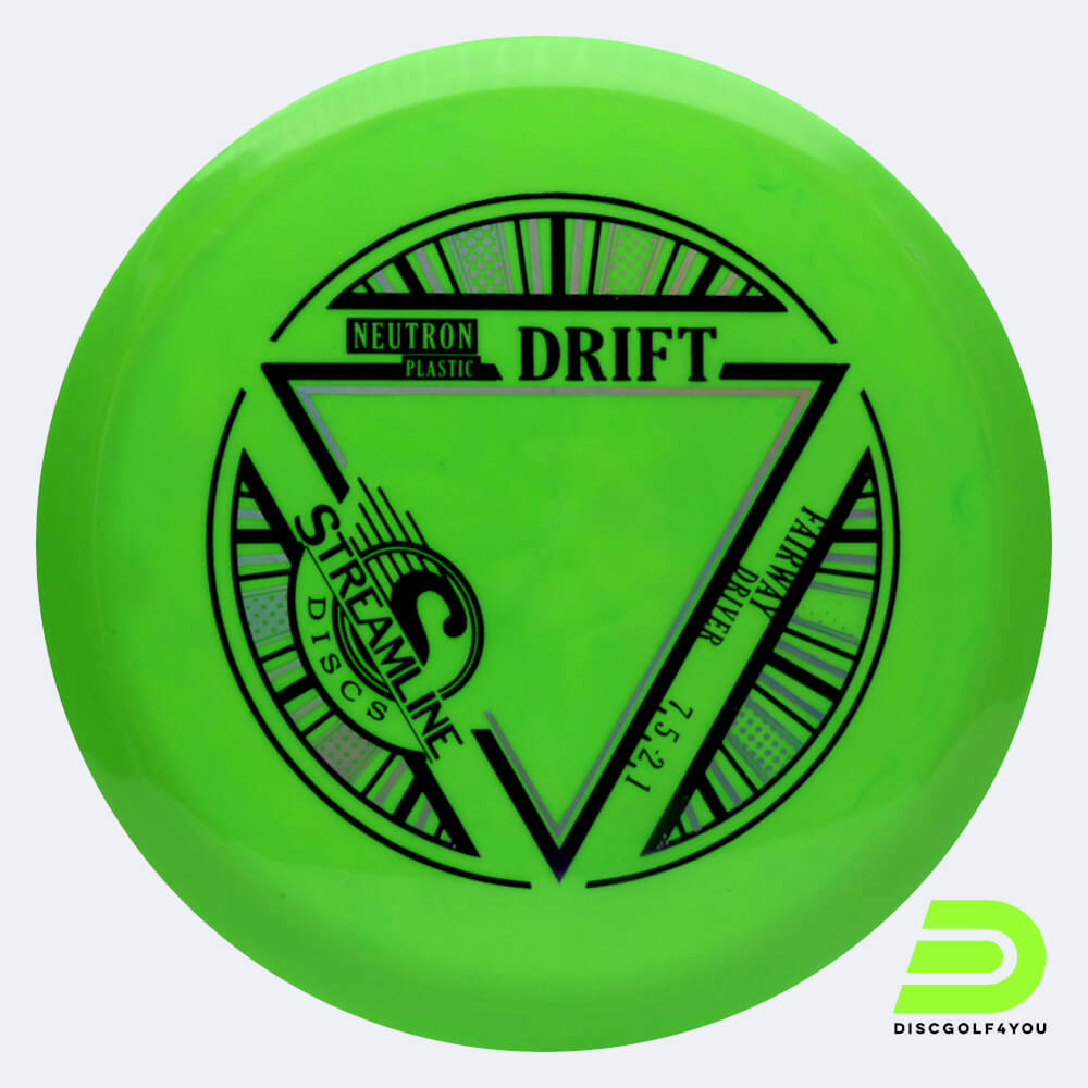 streamline drift in hellgrün, im neutron kunststoff und ohne spezialeffekt Streamline Drift in hellgrün, im Neutron Kunststoff und ohne Spezialeffekt