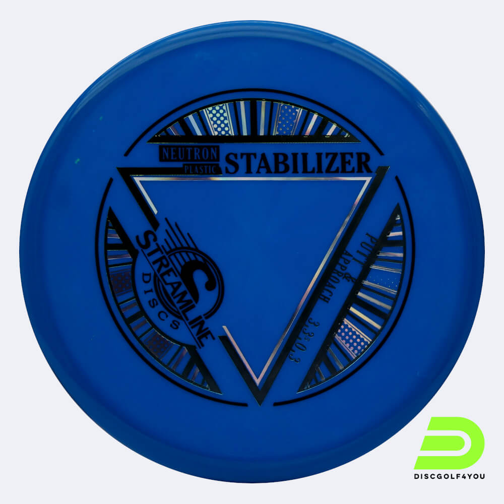 Streamline Stabilizer in blue, neutron plastic Streamline Stabilizer in blue, neutron plastic