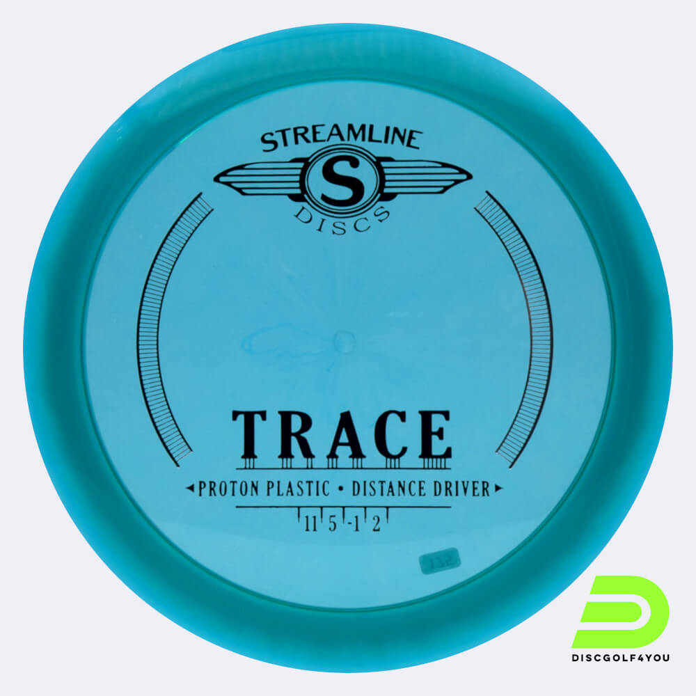 Streamline Trace in turquoise, proton plastic Streamline Trace in turquoise, proton plastic