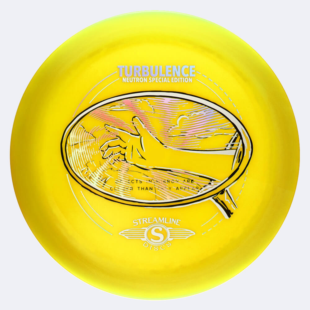 Streamline Turbulence Special Edition in yellow, neutron plastic Streamline Turbulence Special Edition in yellow, neutron plastic