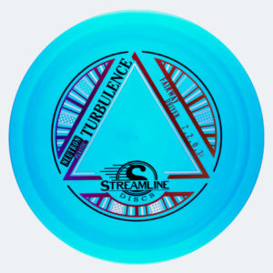 Streamline Turbulence in light-blue, neutron plastic