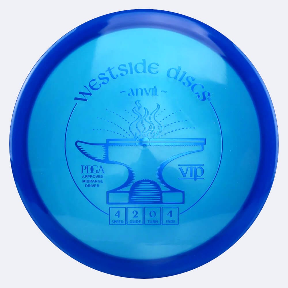 Westside Anvil in blue, vip plastic Westside Anvil in blue, vip plastic