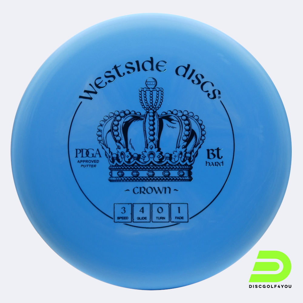 Westside Crown in blue, bt hard plastic Westside Crown in blue, bt hard plastic