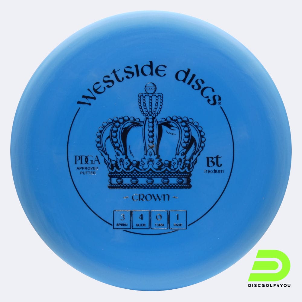 Westside Crown in blue, bt medium plastic Westside Crown in blue, bt medium plastic