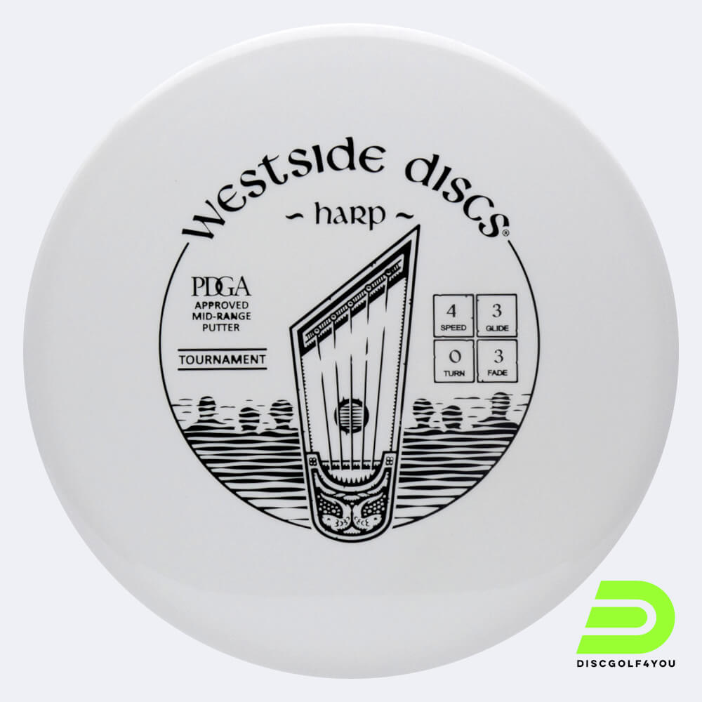 westside harp in weiss, im tournament kunststoff und ohne spezialeffekt Westside Harp in weiss, im Tournament Kunststoff und ohne Spezialeffekt