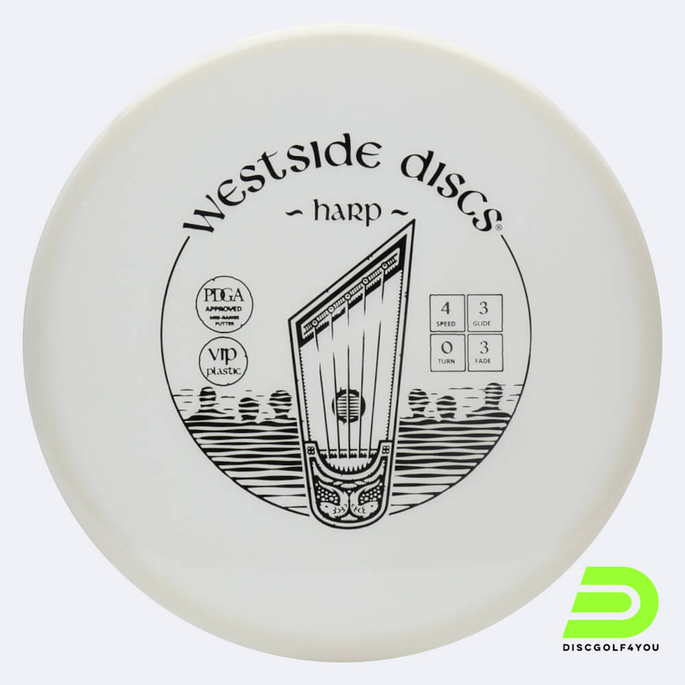 westside harp in weiss, im vip kunststoff und ohne spezialeffekt Westside Harp in weiss, im VIP Kunststoff und ohne Spezialeffekt