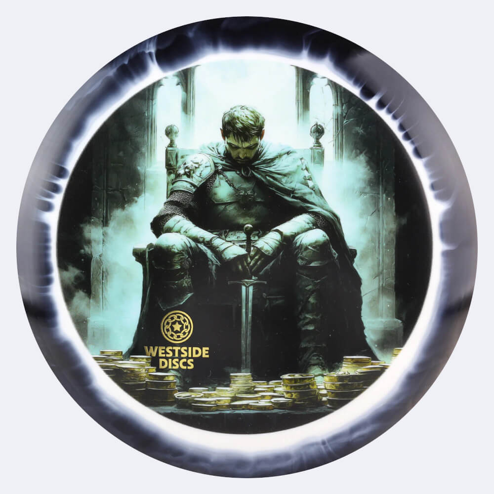 Westside King in black, tournament orbit plastic and deco effect Westside King in black, tournament orbit plastic and deco effect