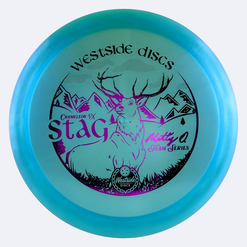 Westside Stag - Matt Orum Team Series in turquoise, vip-x chameleon plastic Westside Stag - Matt Orum Team Series in turquoise, vip-x chameleon plastic